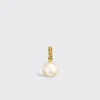 WHITE PEARL YELLOW GOLD BEACHING PENDANT>Boochier Outlet