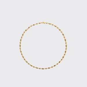 YELLOW GOLD ARCADE NECKLACE>Boochier New