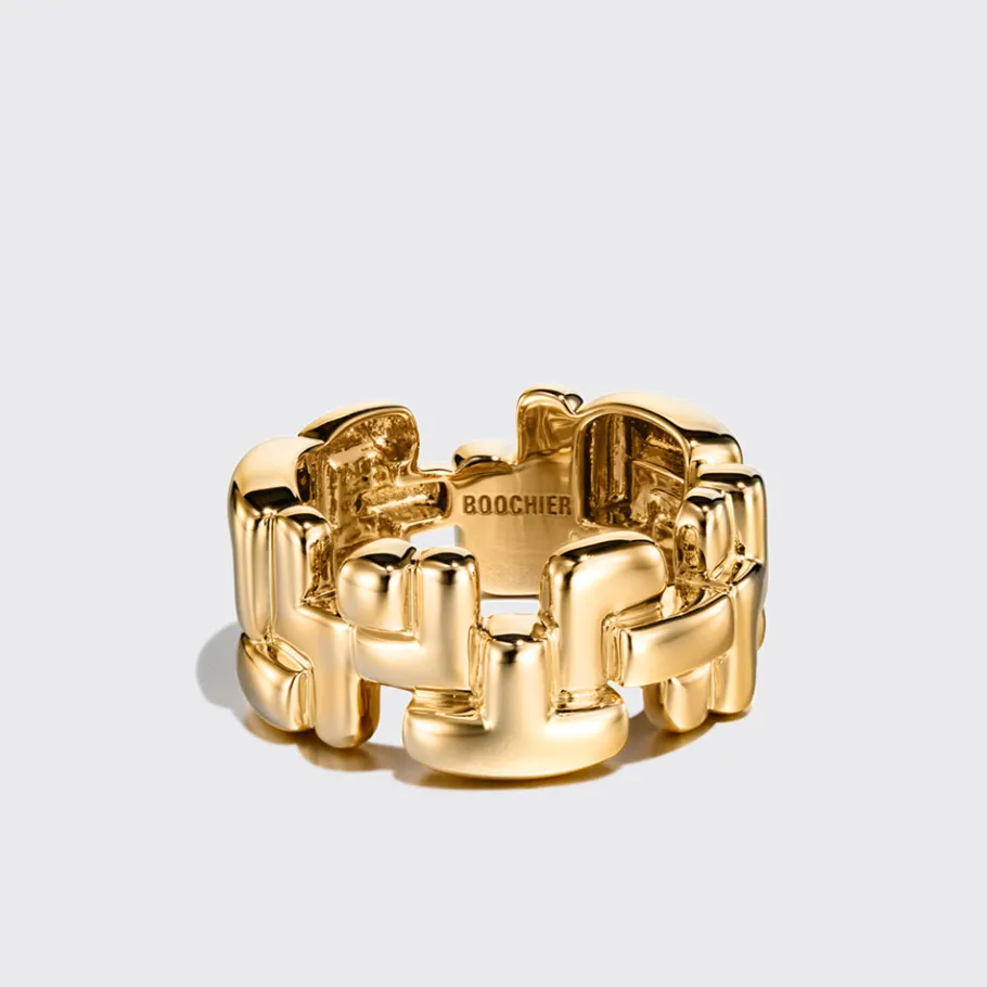 yellow_gold_arcade_triple_1.webp YELLOW GOLD ARCADE TRIPLE ETERNITY RING>Boochier Clearance