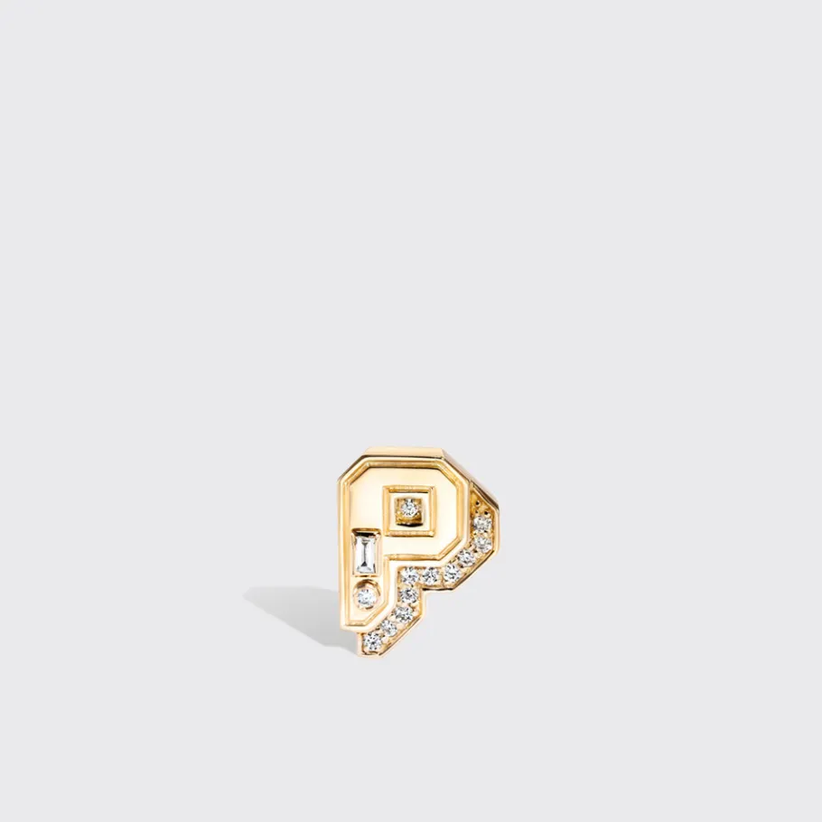 yellow_gold_diamond_mini__8.webp YELLOW GOLD DIAMOND MINI LETTER MONO STUD>Boochier Sale
