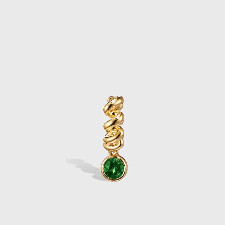 yellow_gold_emerald_slink_2.webp YELLOW GOLD EMERALD SLINKEE DROPS EARRINGS>Boochier New