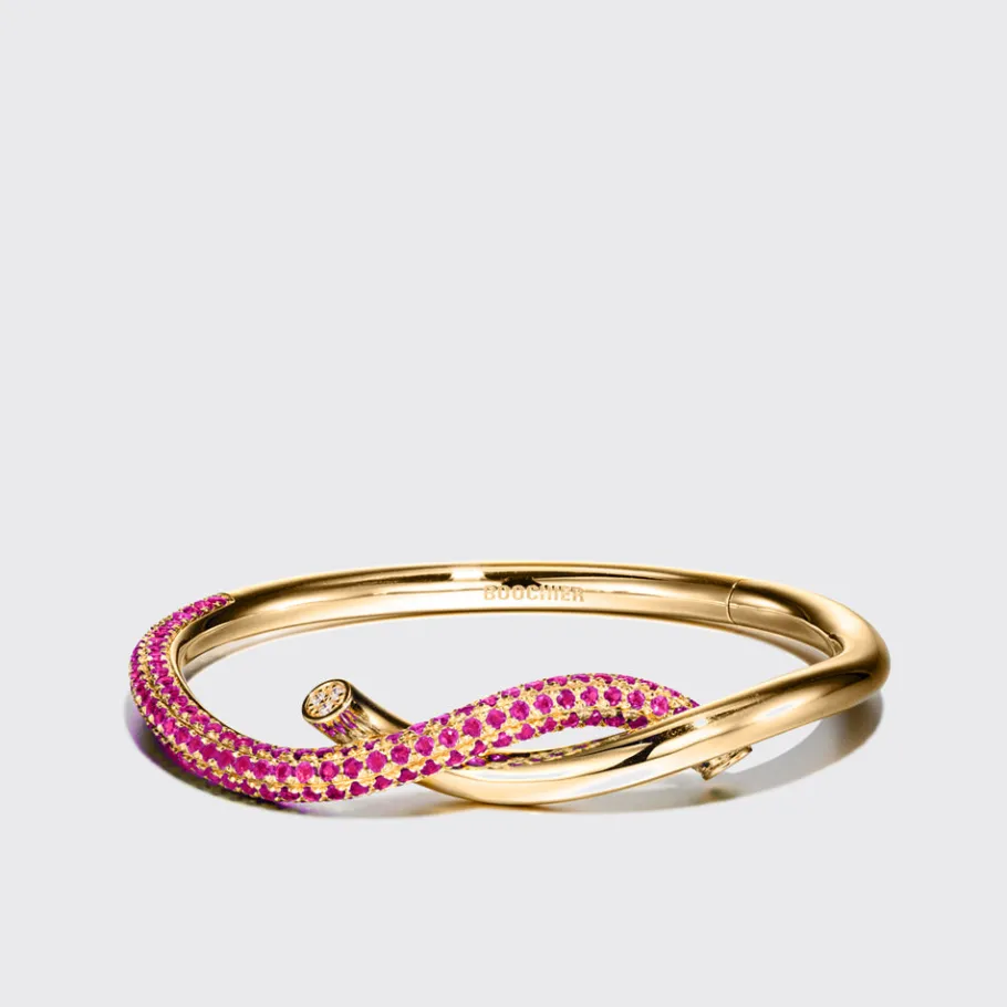 yellow_gold_half_pink_sap_0.webp YELLOW GOLD HALF PINK SAPPHIRE TIES BANGLE>Boochier Hot