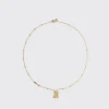YELLOW GOLD LUCKY CAT DIAMOND NECKLACE>Boochier New
