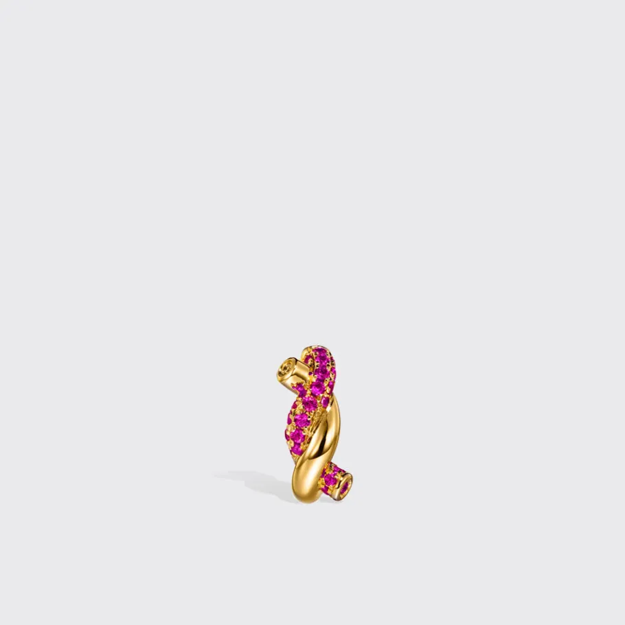 yellow_gold_pink_sapphire_2.webp YELLOW GOLD PINK SAPPHIRE SMALL TIES EARRINGS>Boochier Best