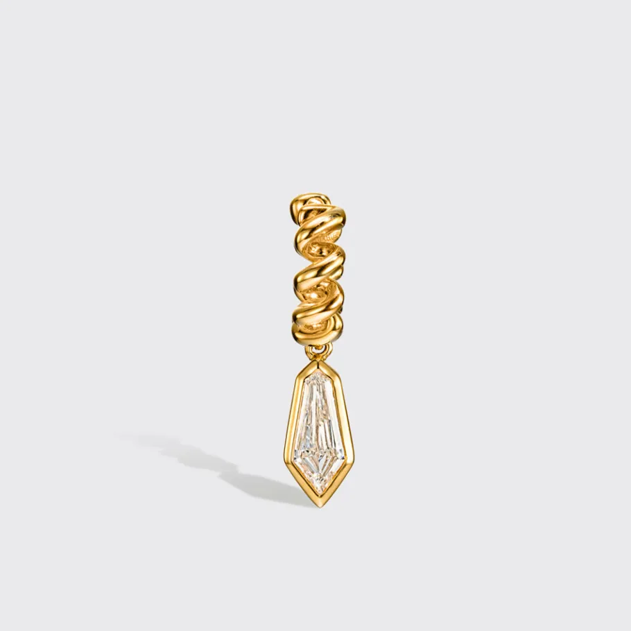 yellow_gold_shield_diamon_2.webp YELLOW GOLD SHIELD DIAMOND SLINKEE DROPS HUGGIE EARRINGS>Boochier Discount