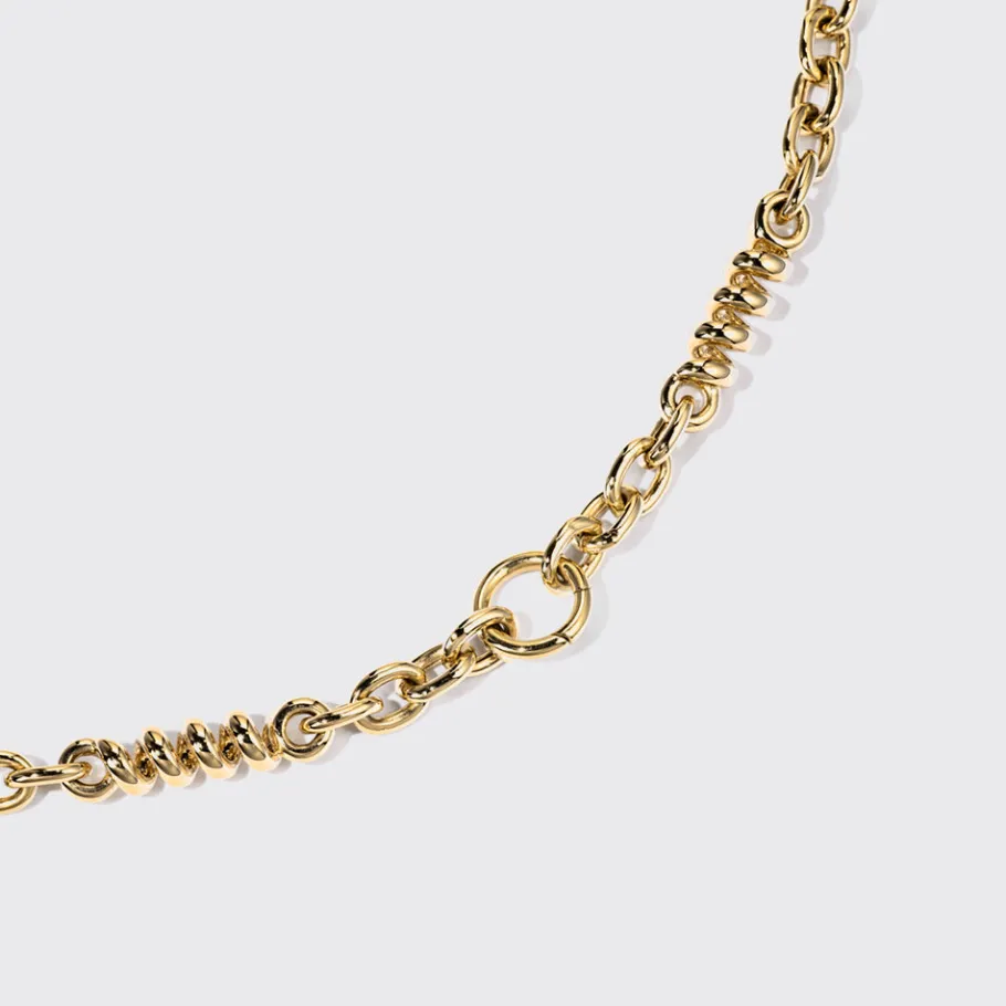 yellow_gold_slinkee_clip__2.webp YELLOW GOLD SLINKEE CLIP NECKLACE>Boochier Hot