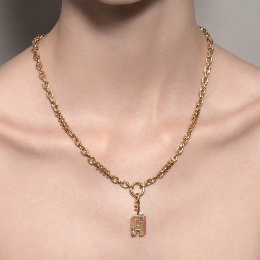 yellow_gold_slinkee_clip__3.webp YELLOW GOLD SLINKEE CLIP NECKLACE>Boochier Hot