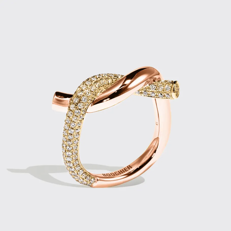yellow_goldrose_gold_half_0.webp YELLOW GOLD-ROSE GOLD HALF DIAMOND TIES RING>Boochier Fashion